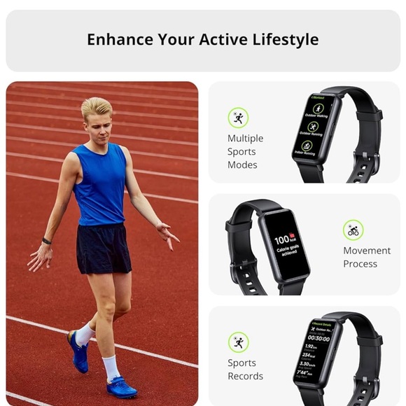 🌸NEW AKAGEAR Fitness & Activity Tracker with Sleep and Blood Oxygen Monitoring - Picture 2 of 8
